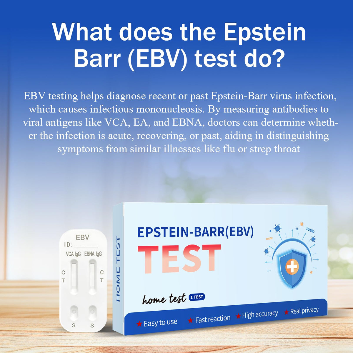 At-Home Test Kit, 15-Minute Rapid Result R77585