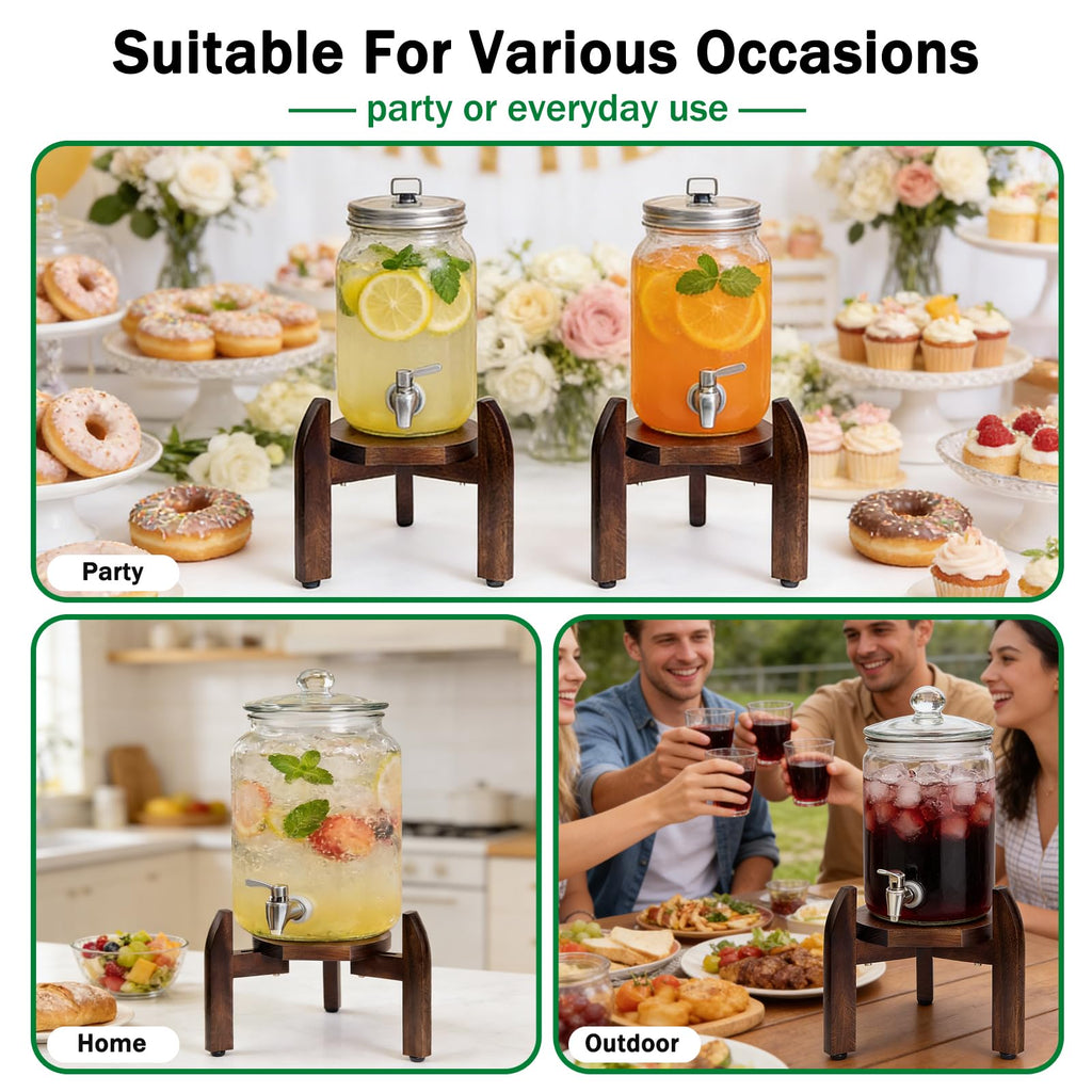 Adjustable 8-11.2 Inch Drink Dispenser Stand U4671