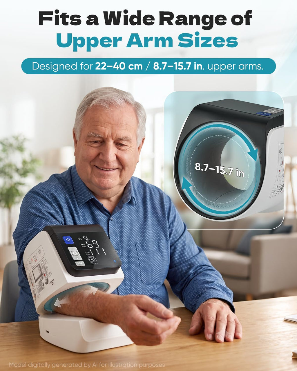 Blood Pressure Monitor Upper Arm T2474