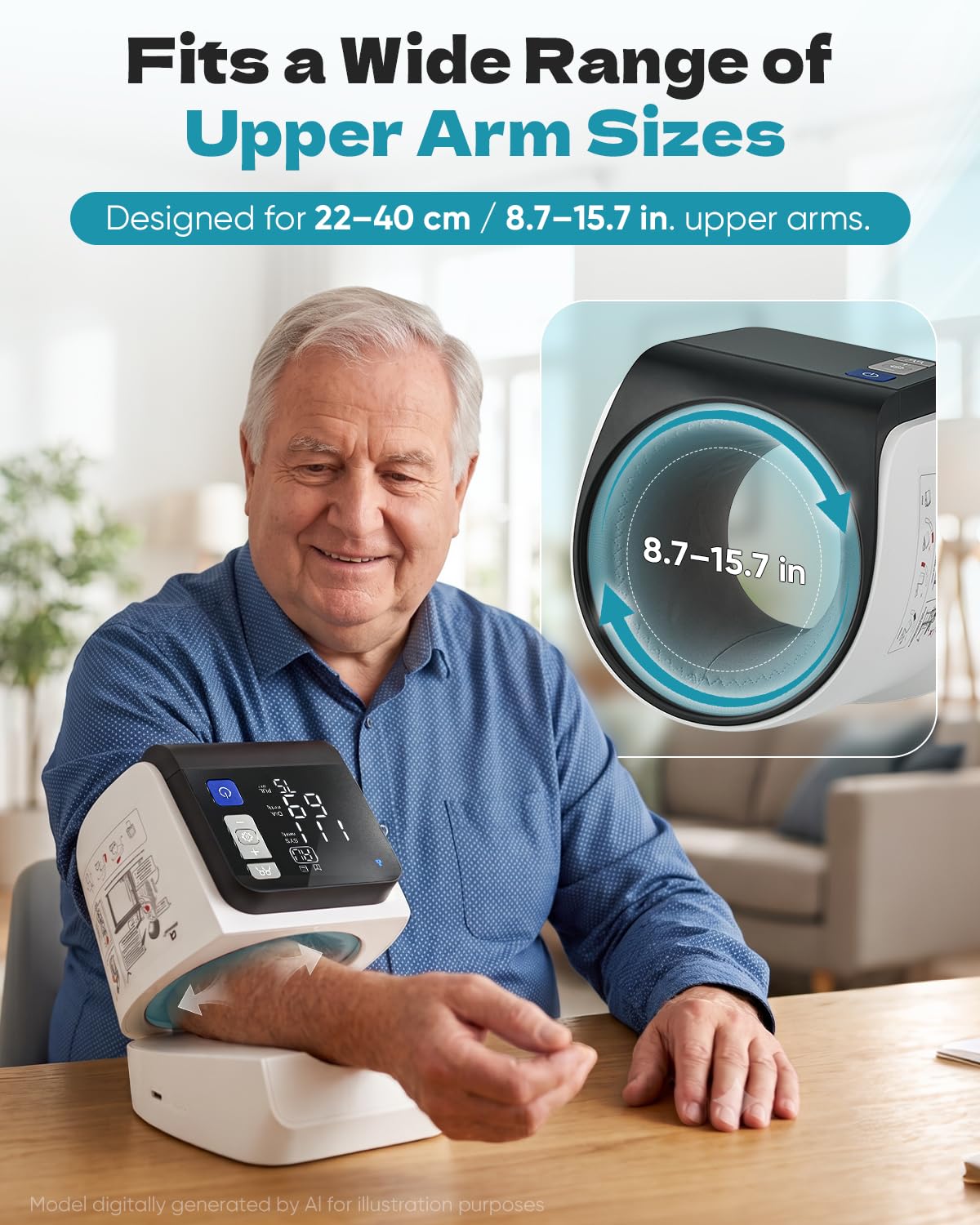 Blood Pressure Monitor Upper Arm T2474