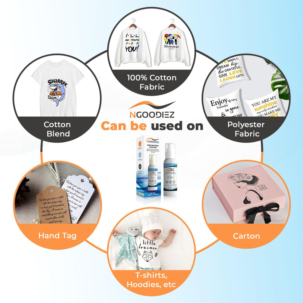 Sublimation Spray for Cotton T-Shirts & Polyester 100ml V2305