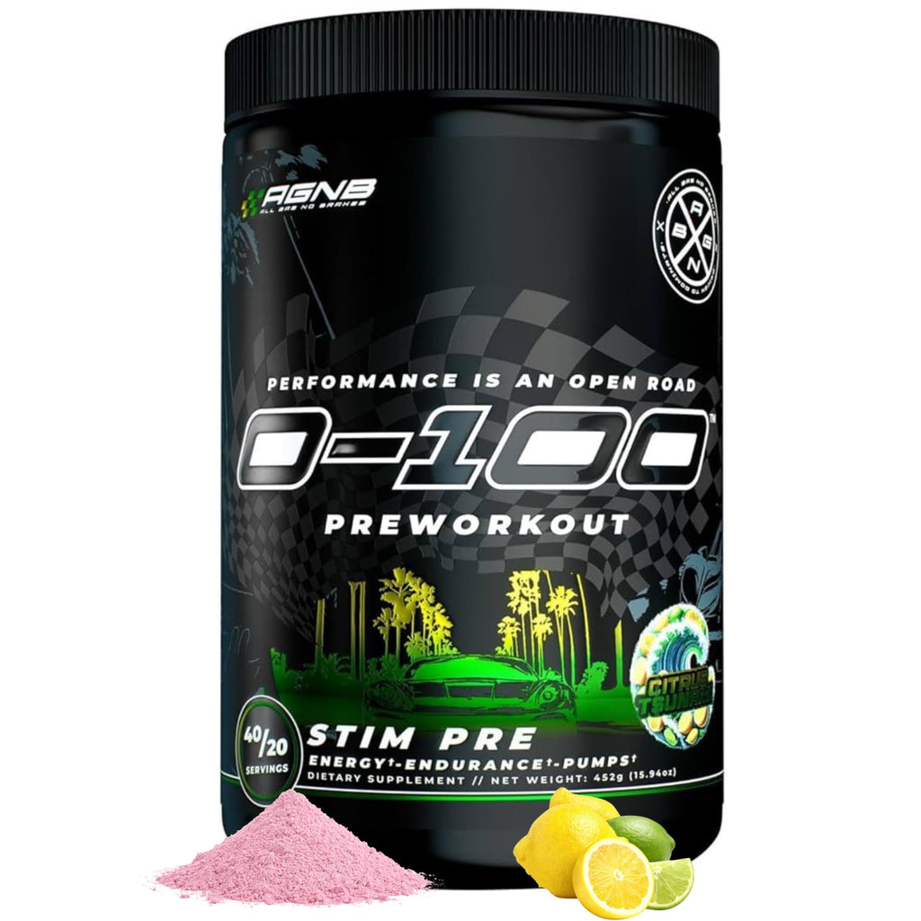 Citrus Tsunami Pre Workout Powder 40/20 Servings E775108