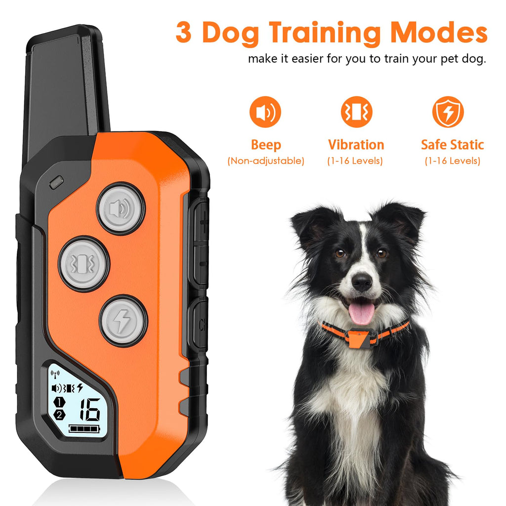 Dog Training Collar with Remote, 3 Modes N57185