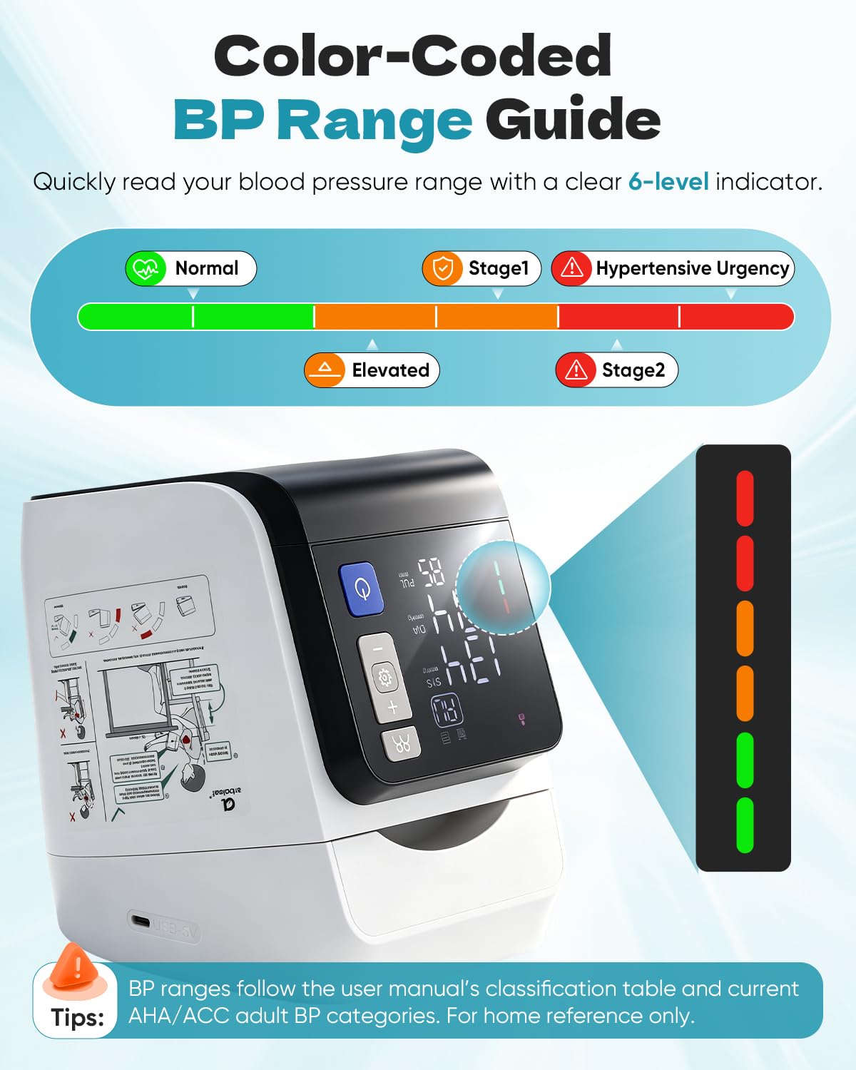Blood Pressure Monitor Upper Arm T2474