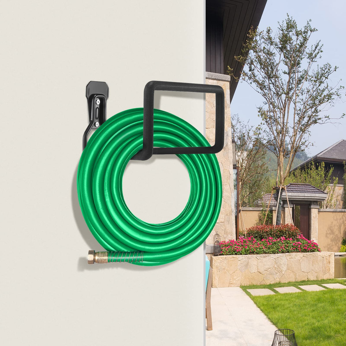 Heavy Duty Metal Hose Holder Wall Mount Z914501