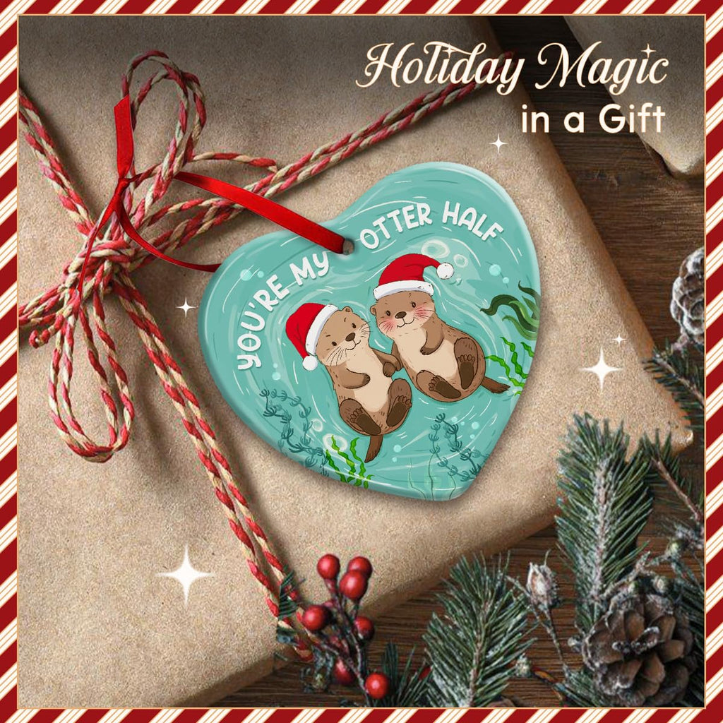 Ceramic Christmas Ornament I1449