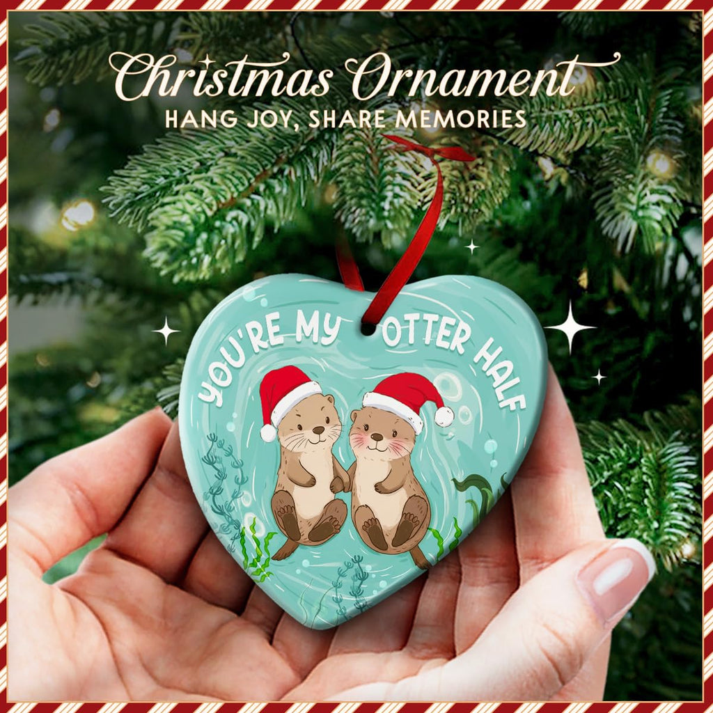Ceramic Christmas Ornament I1449