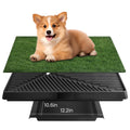 20 x 25 inches Washable Dog Grass Pee Pad with Tray X876