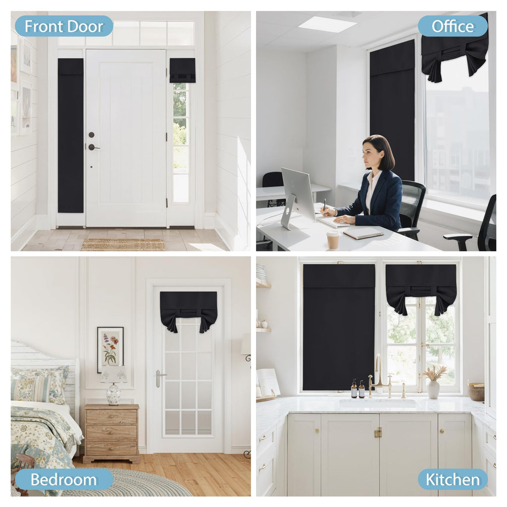 Blackout French Door Curtain 1 Panel X36083