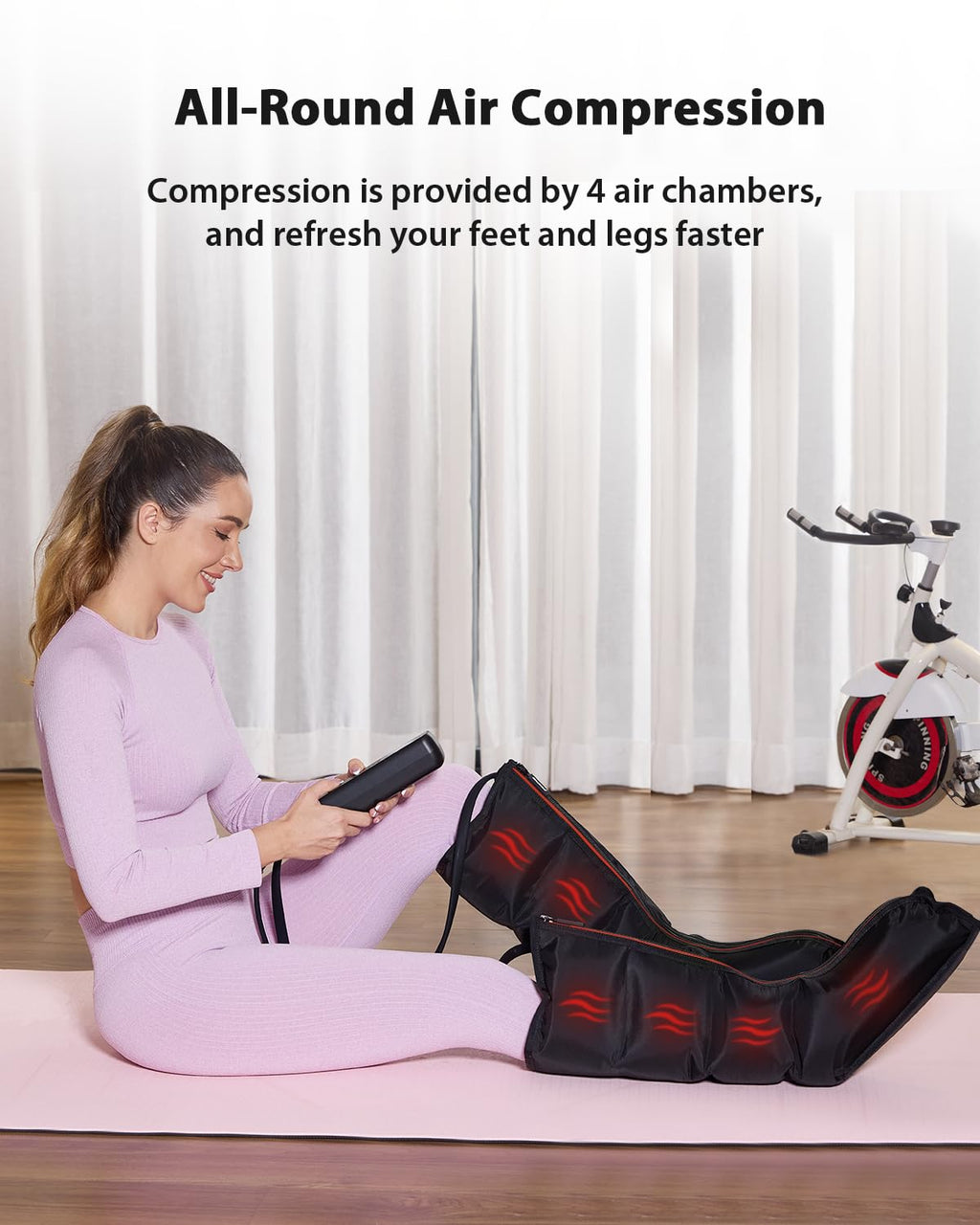Leg Massager with Heat and Compression W487539