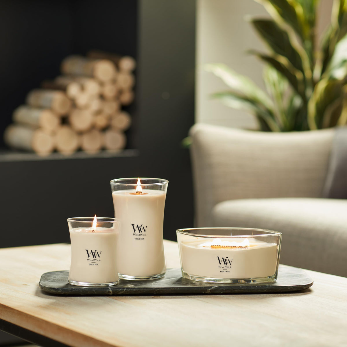 Vanilla Bean Scented Candle 9.7oz P158763