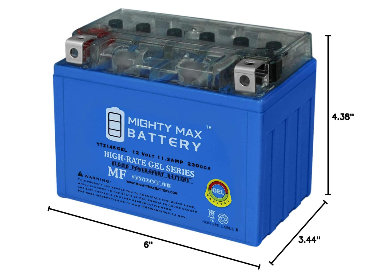12V 11.2Ah GEL Battery P6189