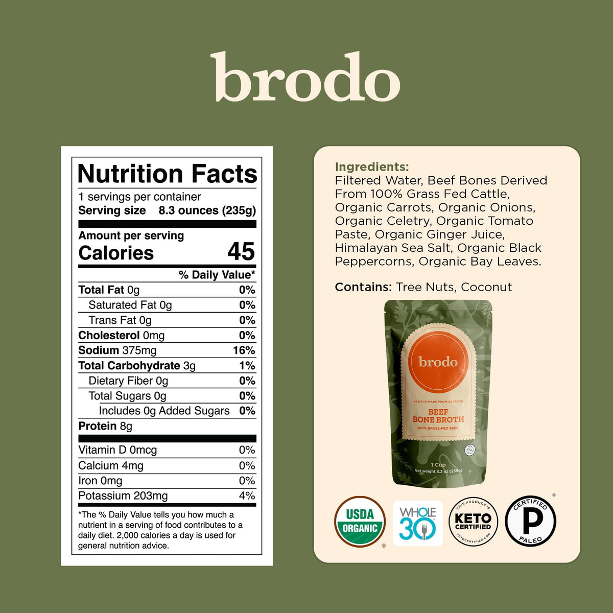 Bone Broth Variety Pack 8.3 oz H373775