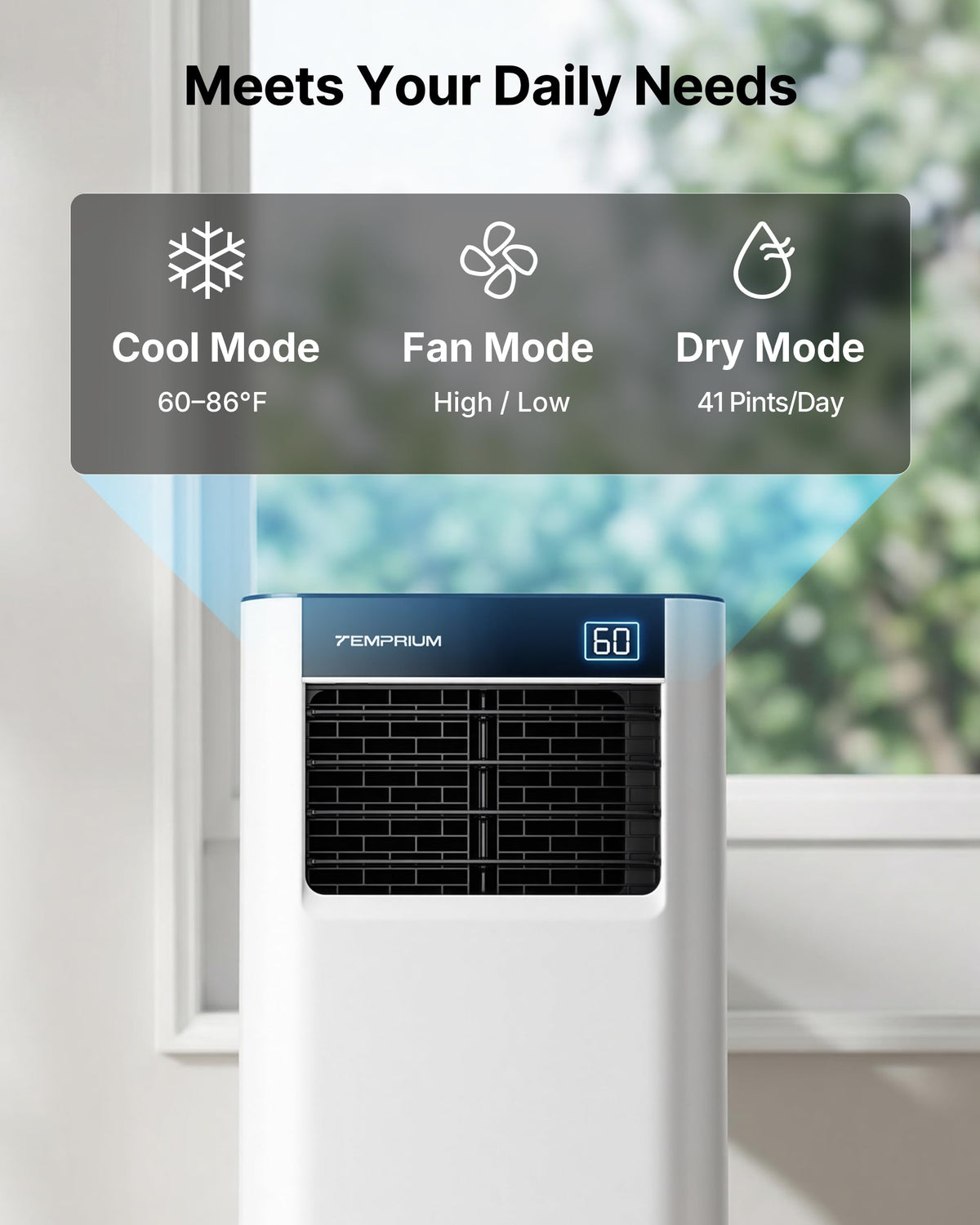 10,000 BTU Portable Air Conditioner H939935