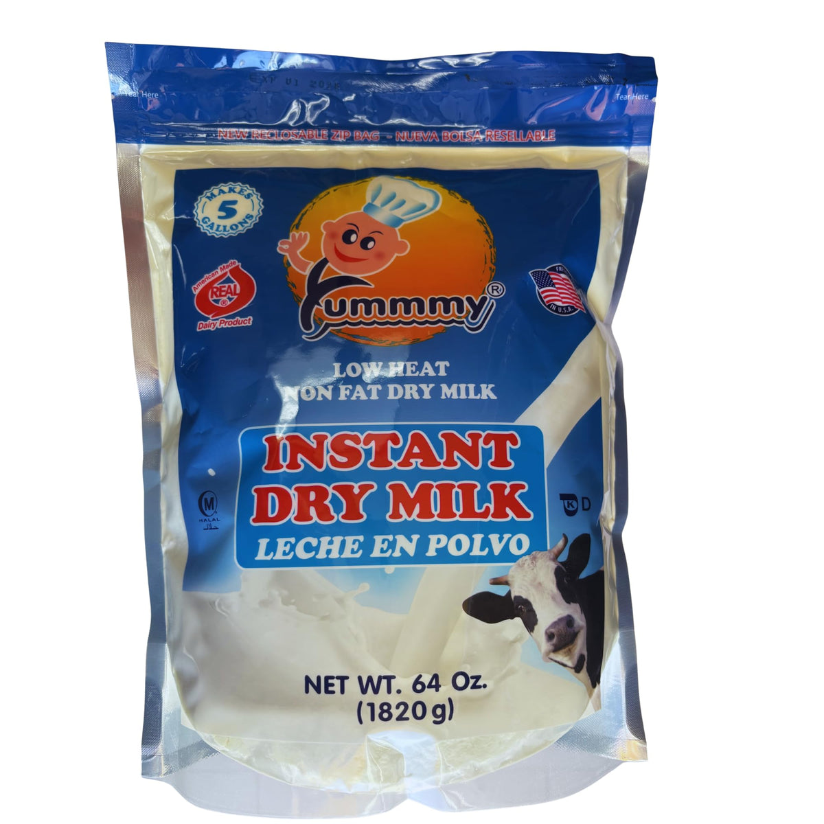 64 oz Instant Nonfat Powdered Dry Milk H453