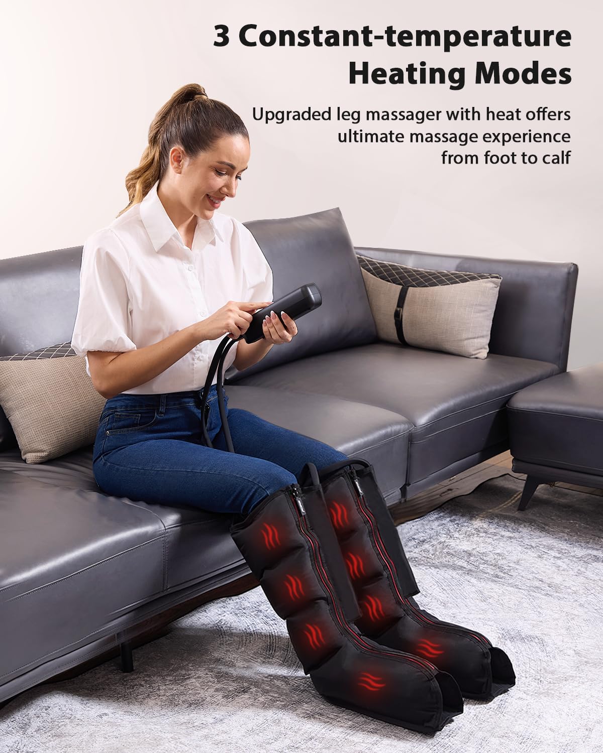 Leg Massager with Heat and Compression W487539