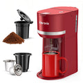 Single Serve Coffee Maker for K Cup and Grounds H8717