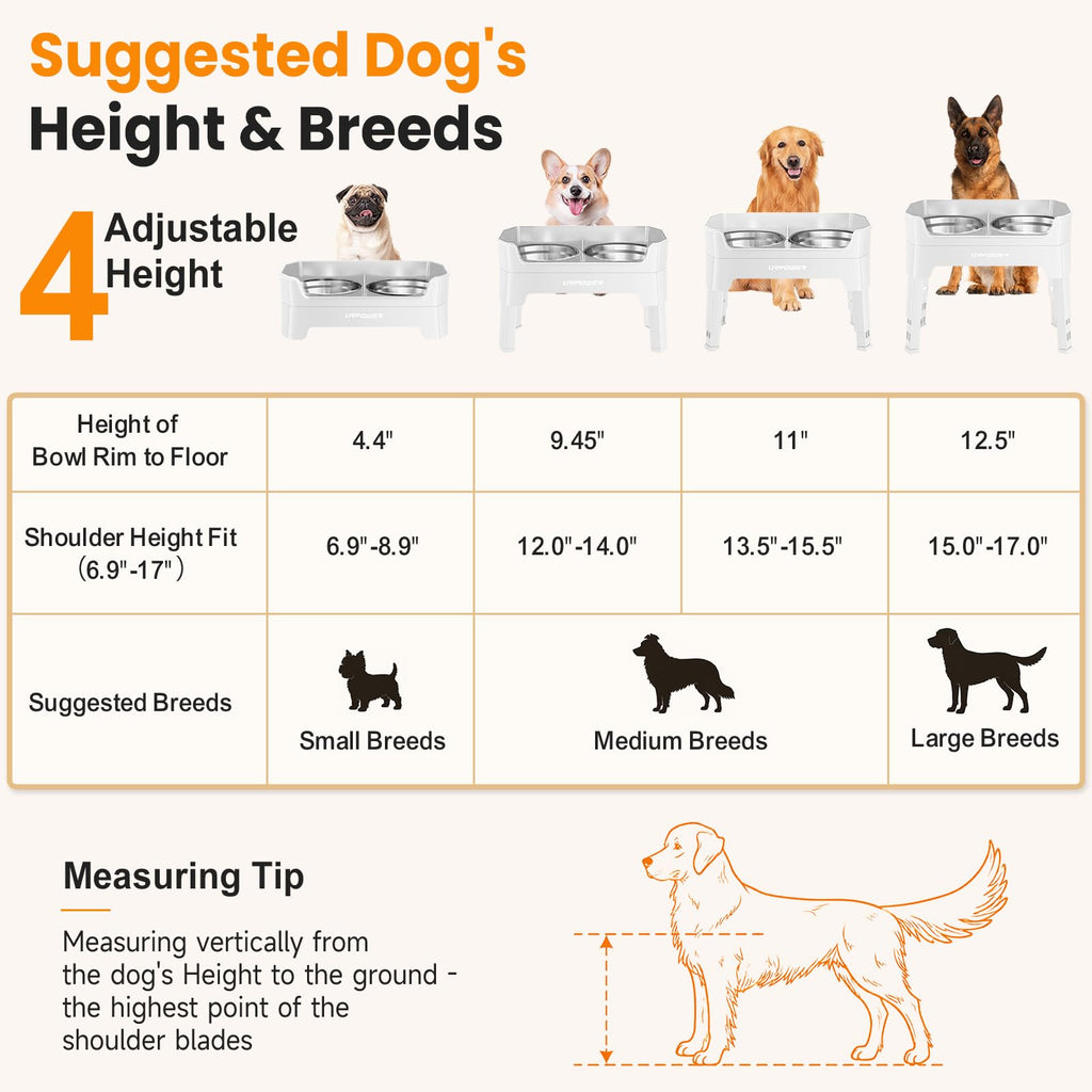 Elevated Dog Bowls W4744
