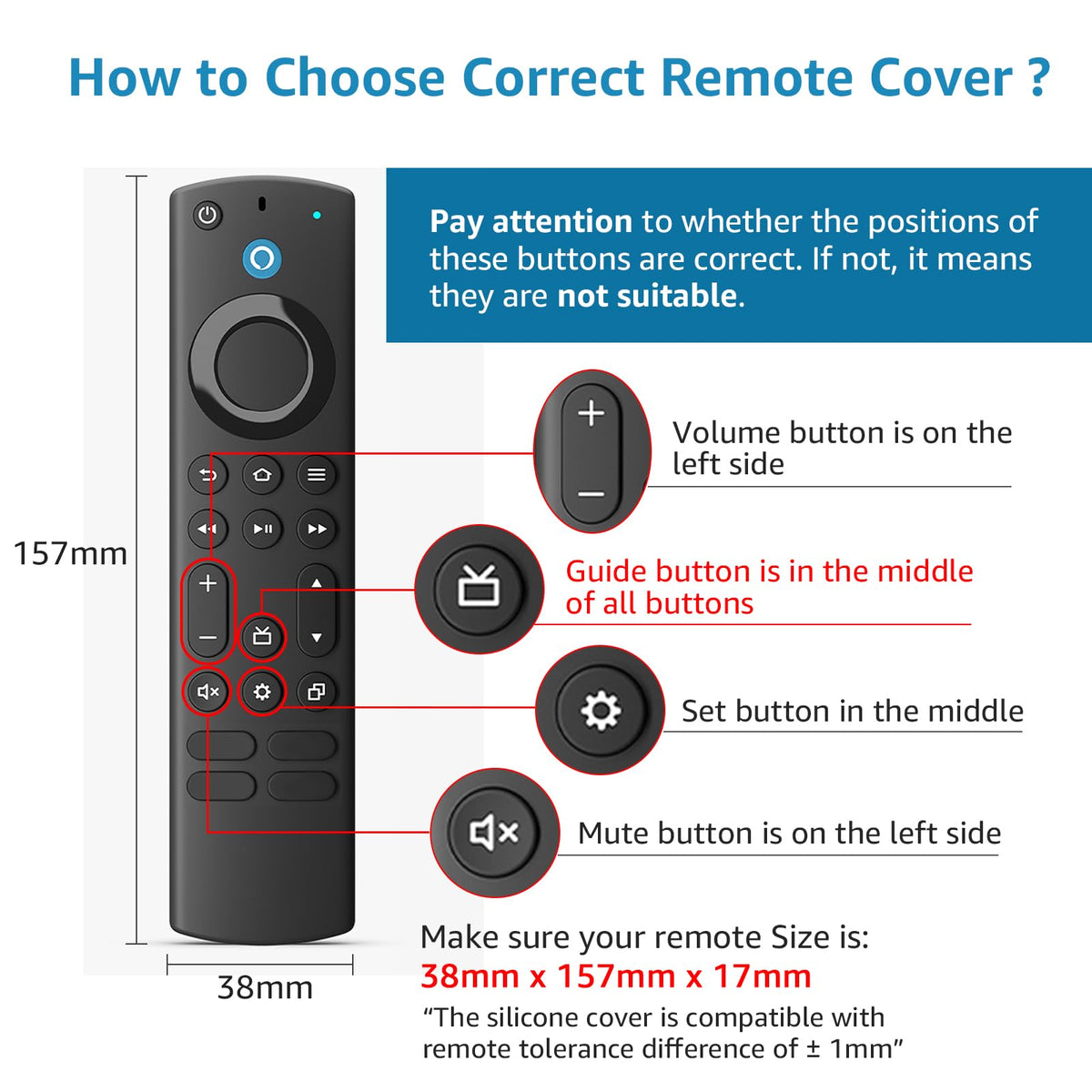 Silicone Remote Cover Glow in The Dark with Lanyard O388