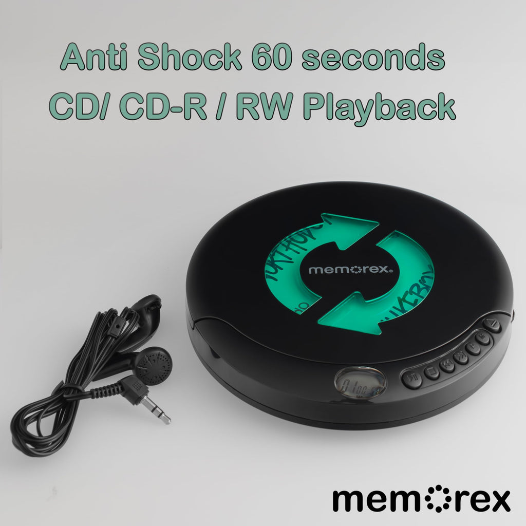 Portable CD Player with Anti-Shock Technology W302