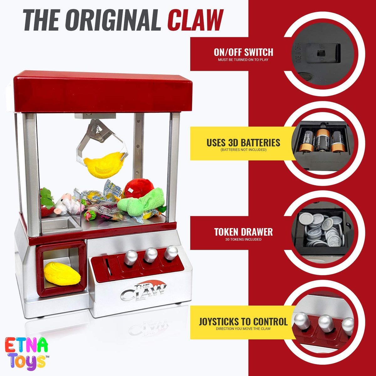 Electronic Arcade Claw Machine W974102
