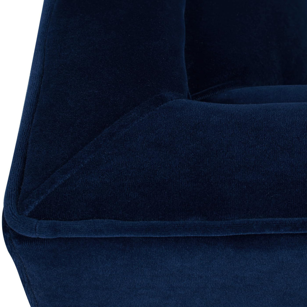 Navy Blue Velvet Tufted Sofa G113
