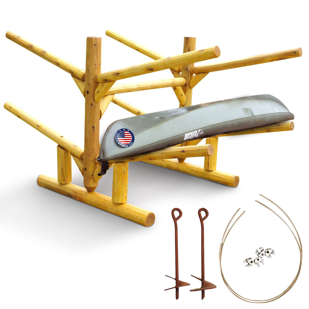 Freestanding Heavy Duty Canoe and SUP Storage Rack H397