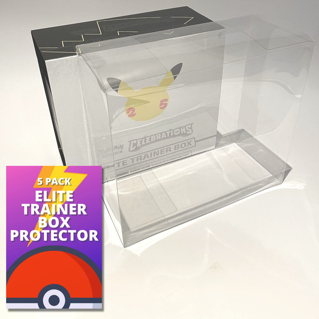 Clear Plastic Display Box for ETB Elite Trainer Box S1914