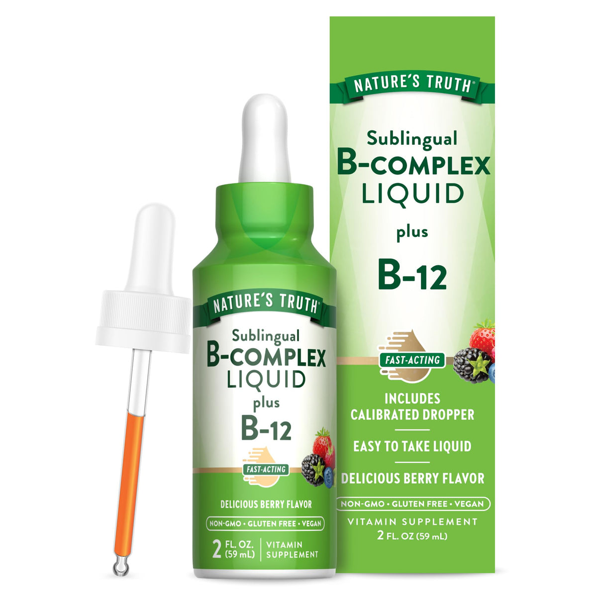 Sublingual B Complex 2 Fluid Ounces P81881