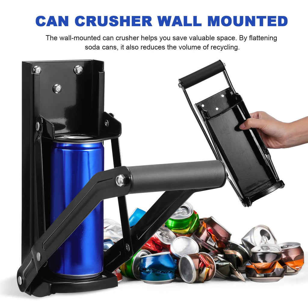 Stainless Steel Black Can Crusher Q262895
