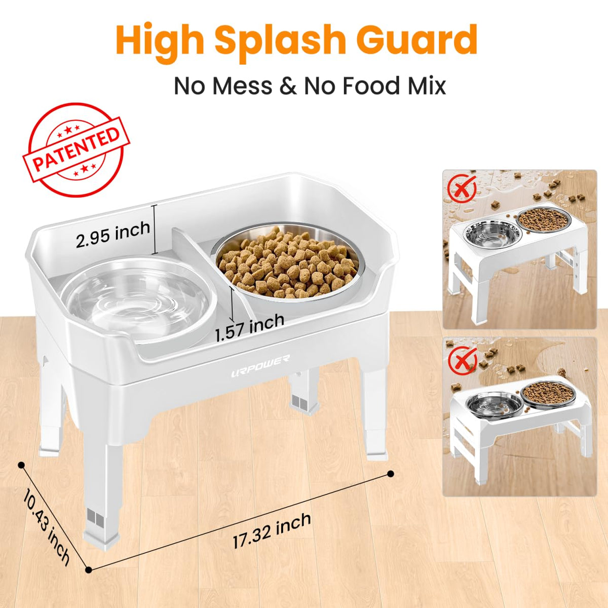 Elevated Dog Bowls W4744