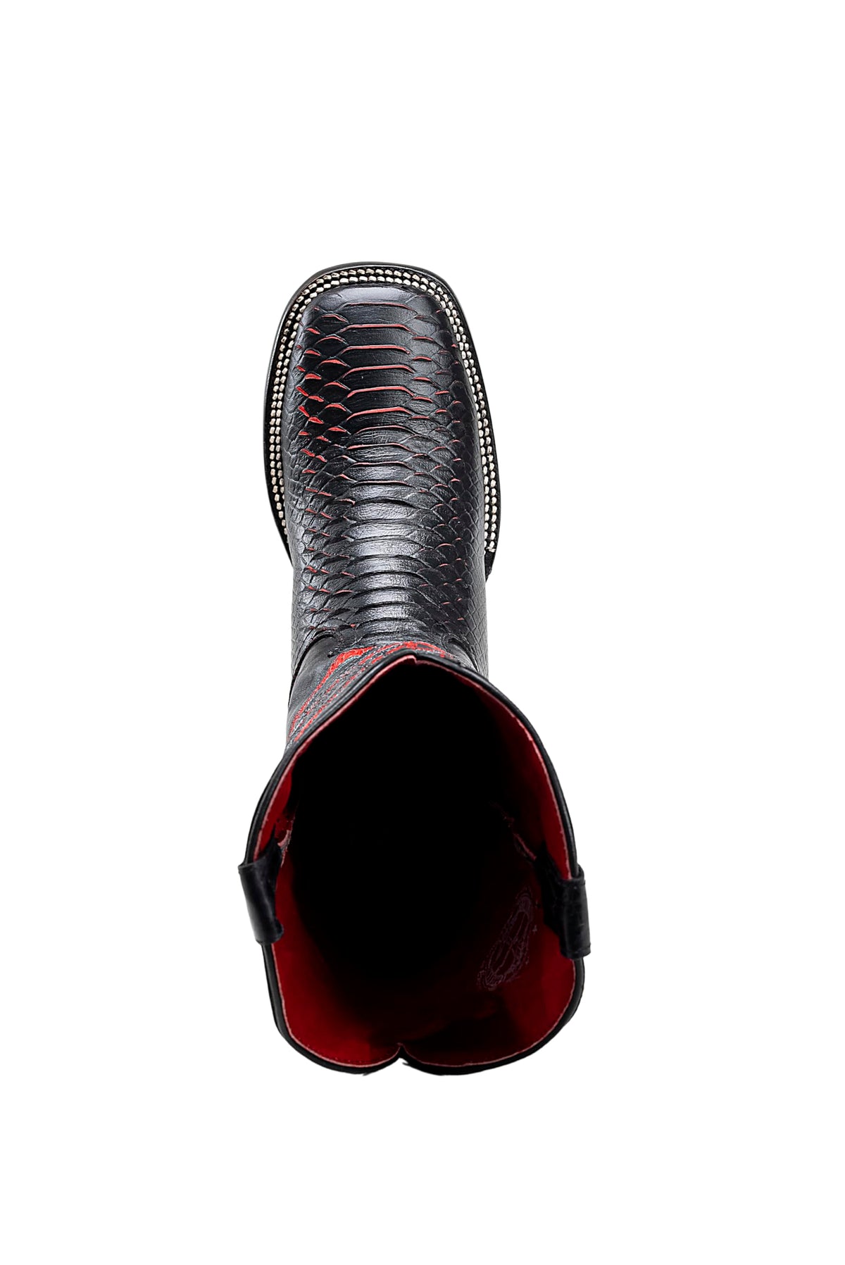Men's Bi-tone Western Boot with Rubber Cap V30373