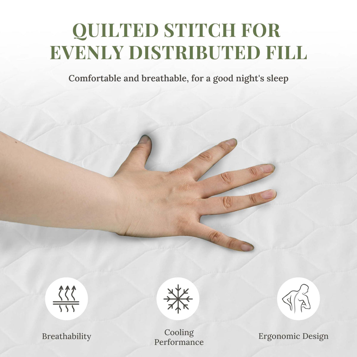 5 Inch Twin Size Memory Foam Mattress N575