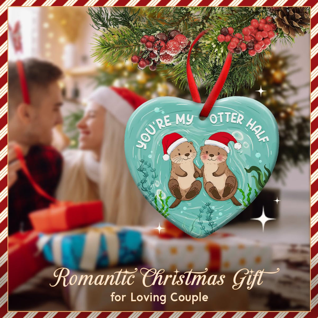 Ceramic Christmas Ornament I1449
