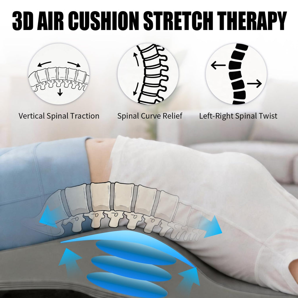 Foldable Full Body Stretching Massage Mat with Airbags Y750