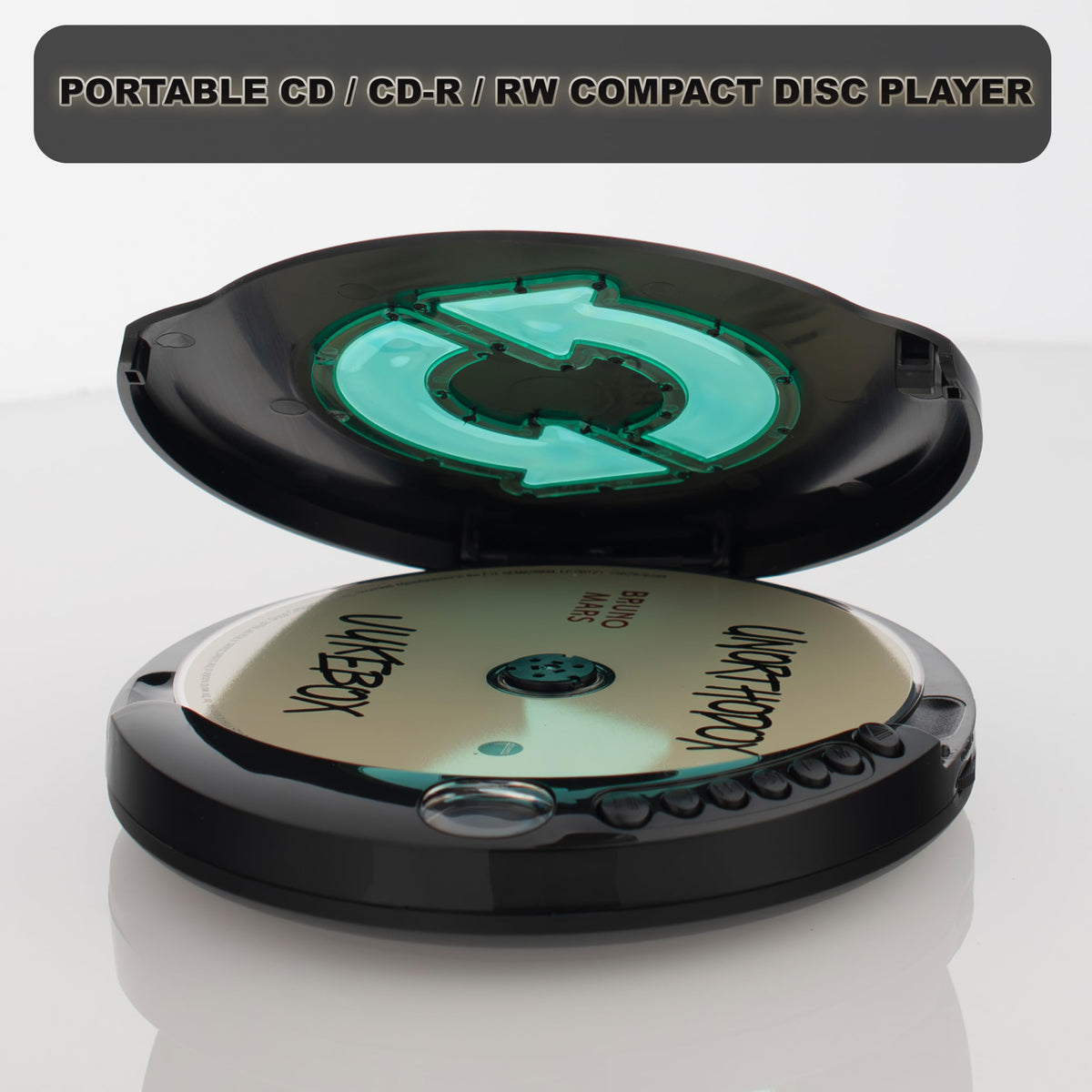 Portable CD Player with Anti-Shock Technology W302