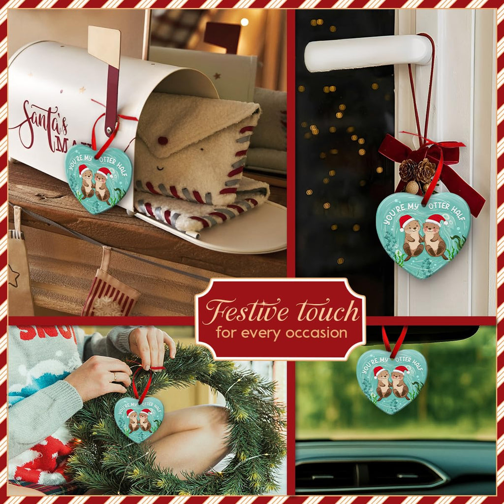 Ceramic Christmas Ornament I1449