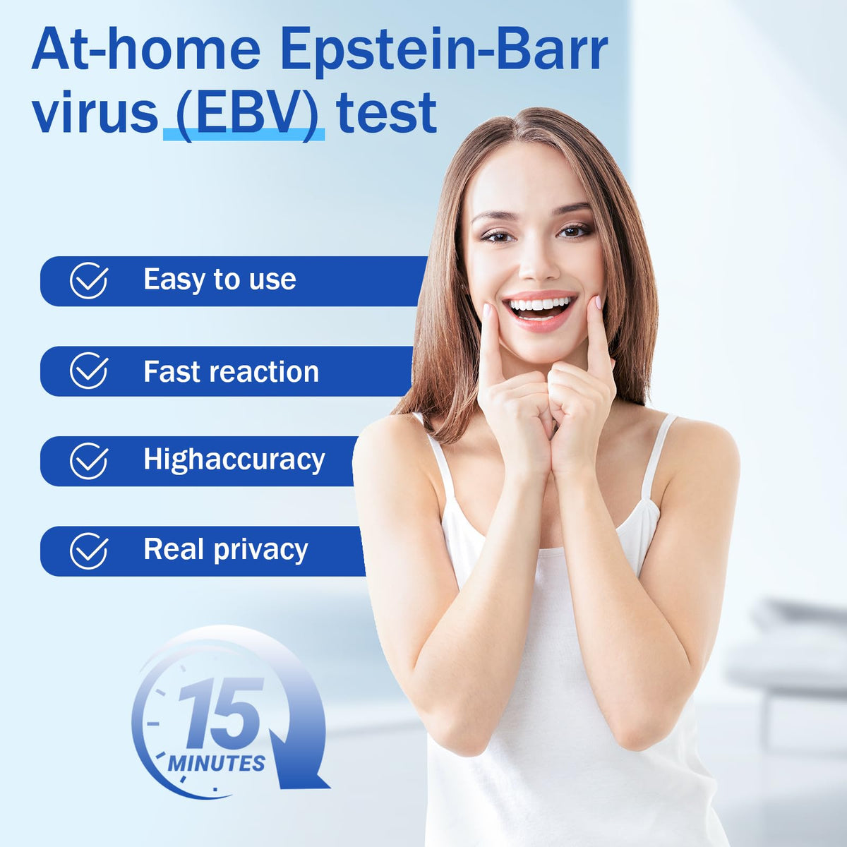 At-Home Test Kit, 15-Minute Rapid Result R77585