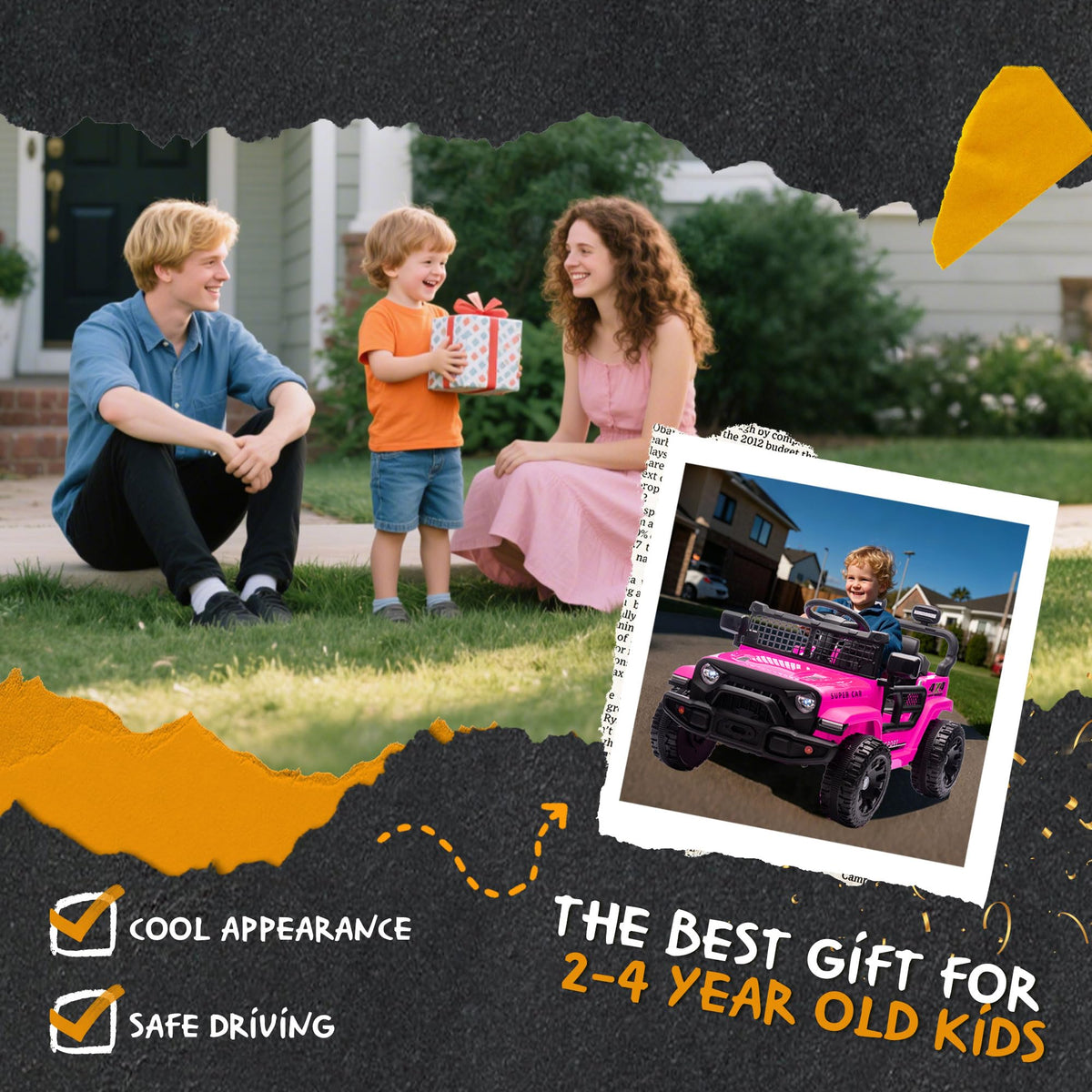 24V One Seat Ride On Toys with Remote Control L162034