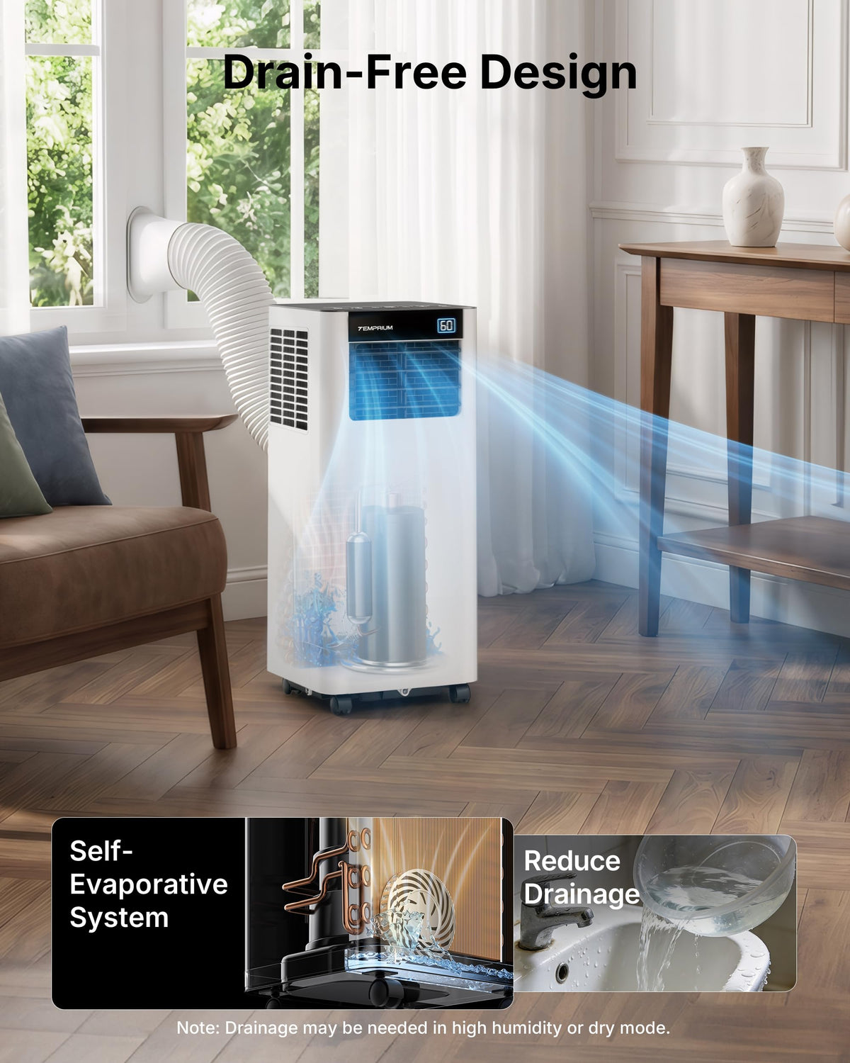 10,000 BTU Portable Air Conditioner H939935
