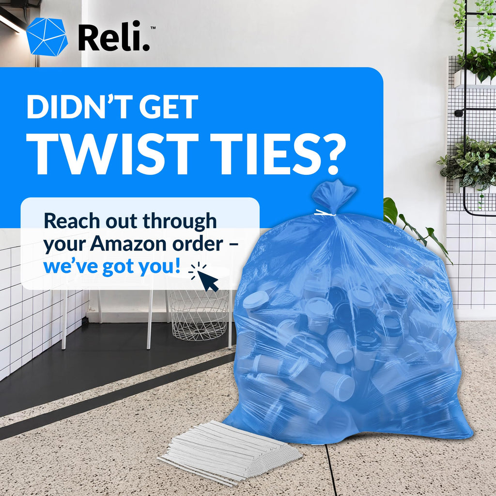 40-45 Gallon Heavy Duty Trash Bags V3707