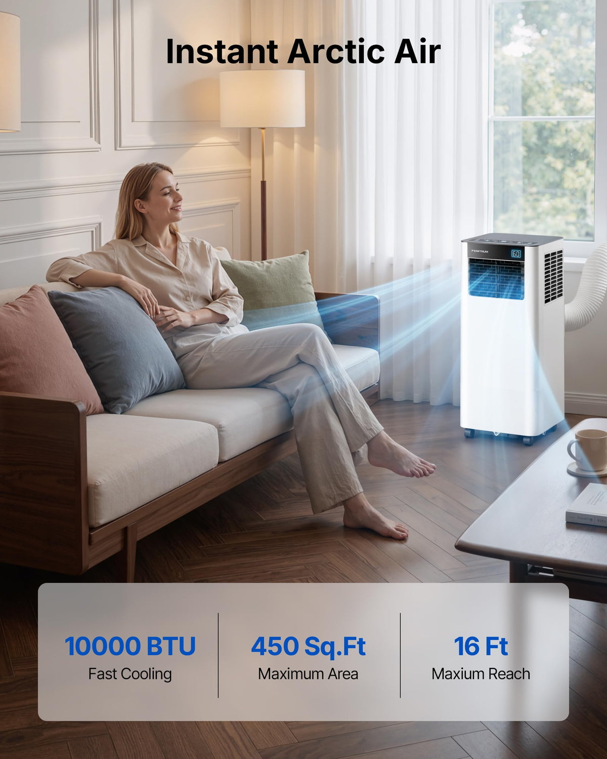 10,000 BTU Portable Air Conditioner H939935