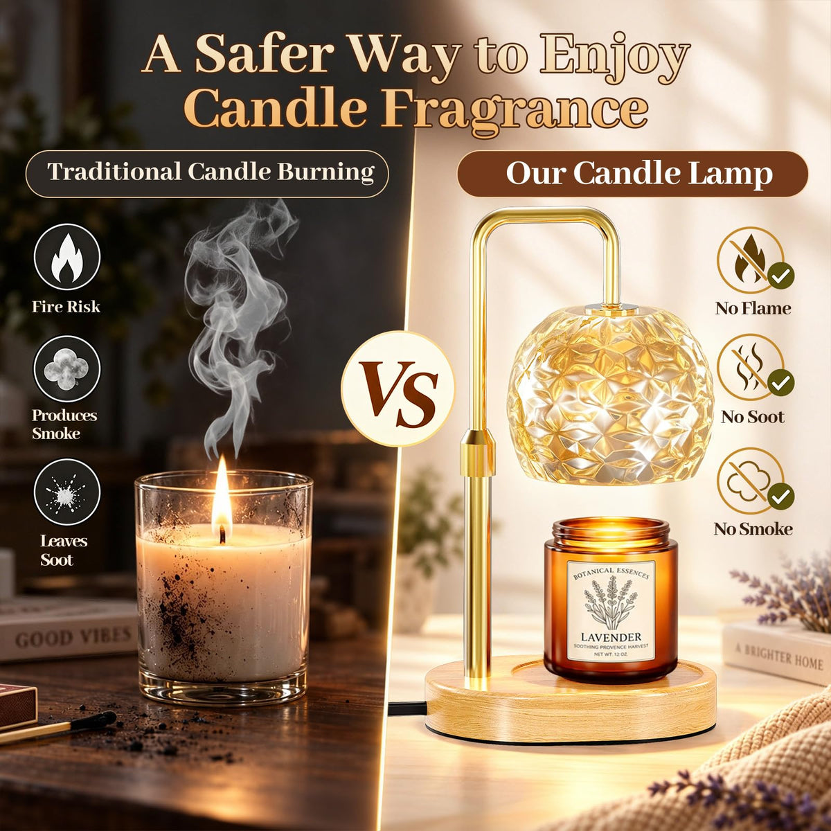 Candle Warmer Lamp with Timer U996