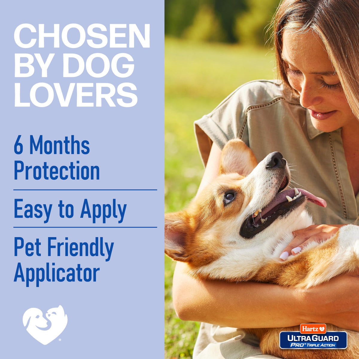 Flea & Tick Topical Dogs & Puppies Treatment, 6 Months, 61-150 lbs Q883