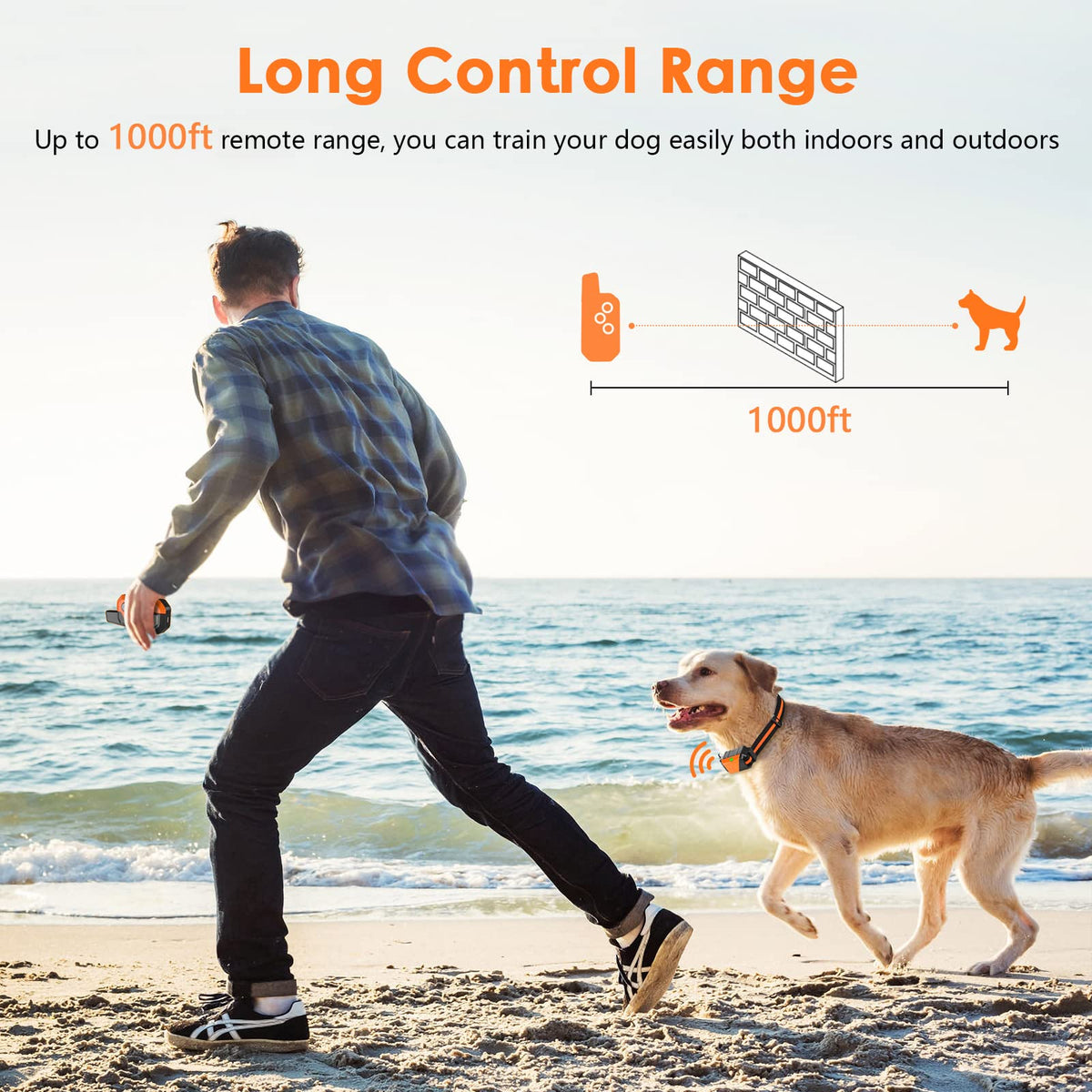 Dog Training Collar with Remote, 3 Modes N57185