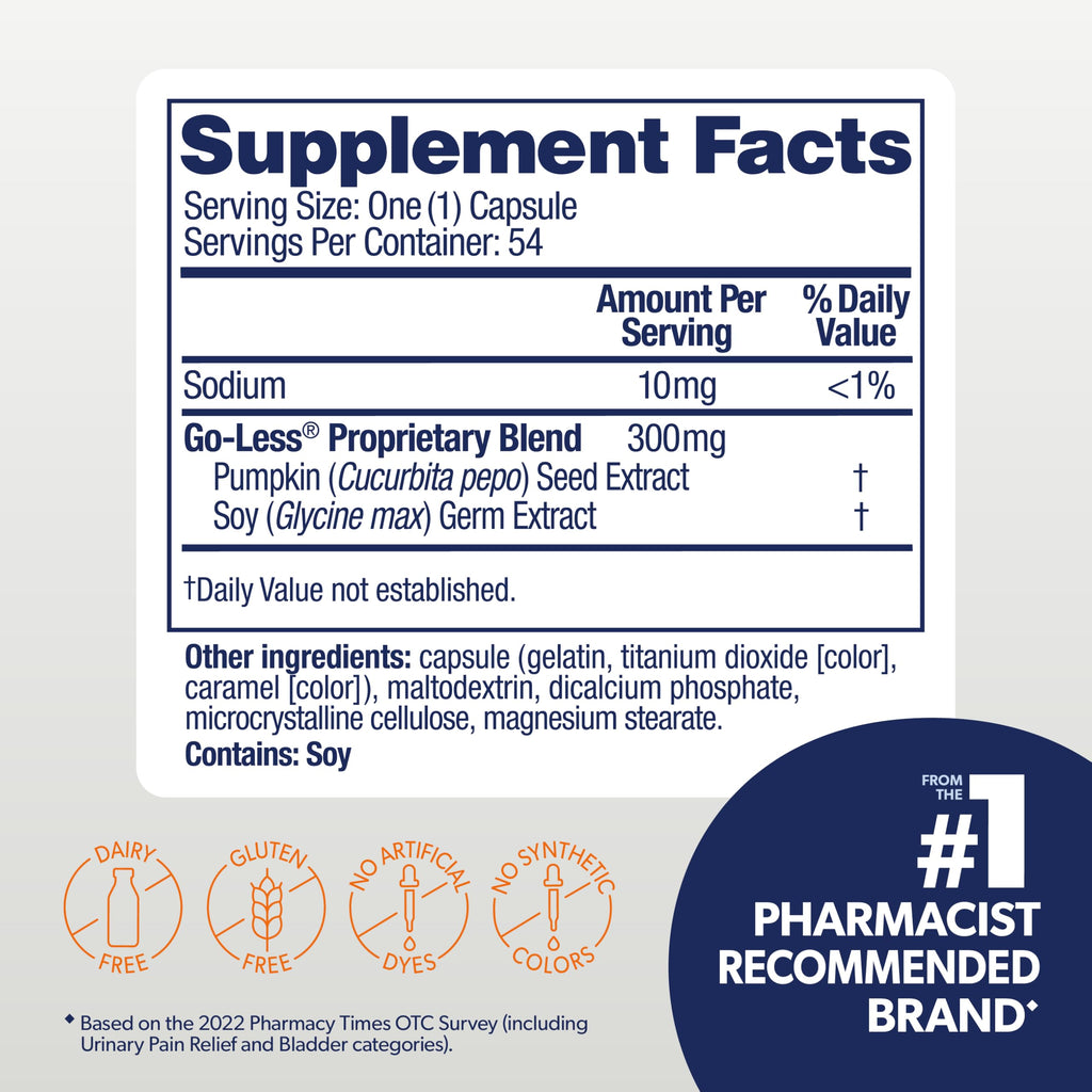 Bladder Control Supplement 52 Ct Z2607