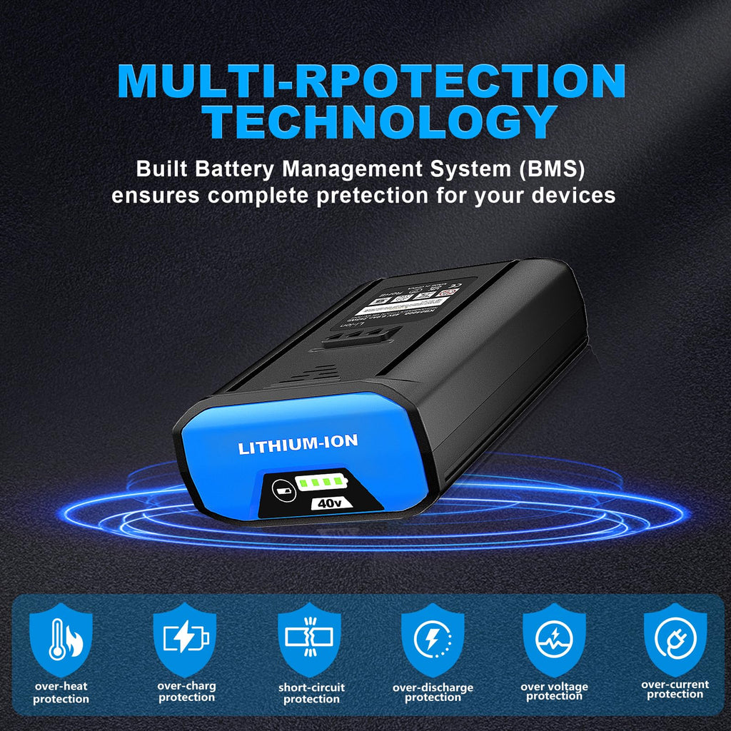 40V 6.0Ah Lithium-Ion Battery H131894