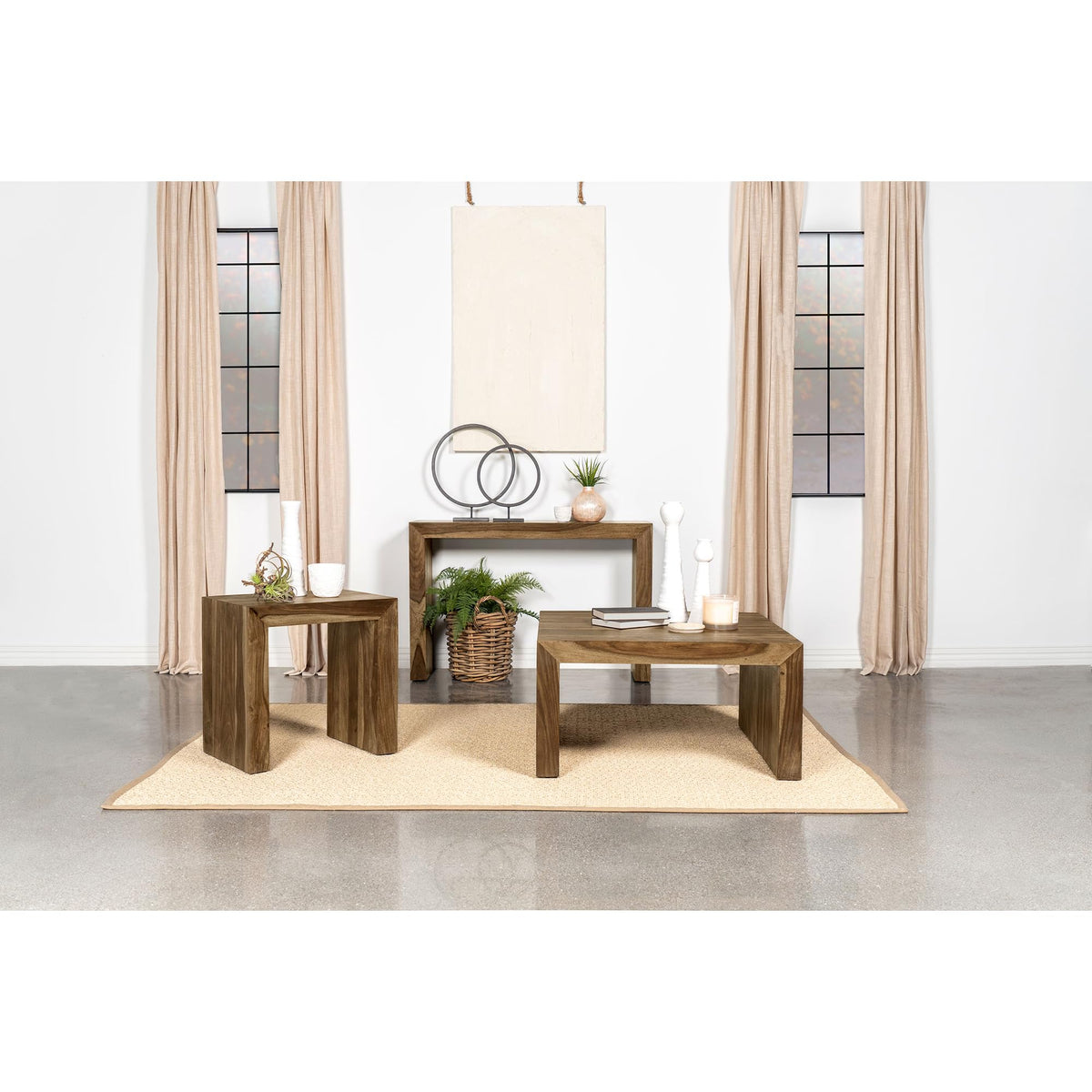 Solid Wood Coffee Table C7020