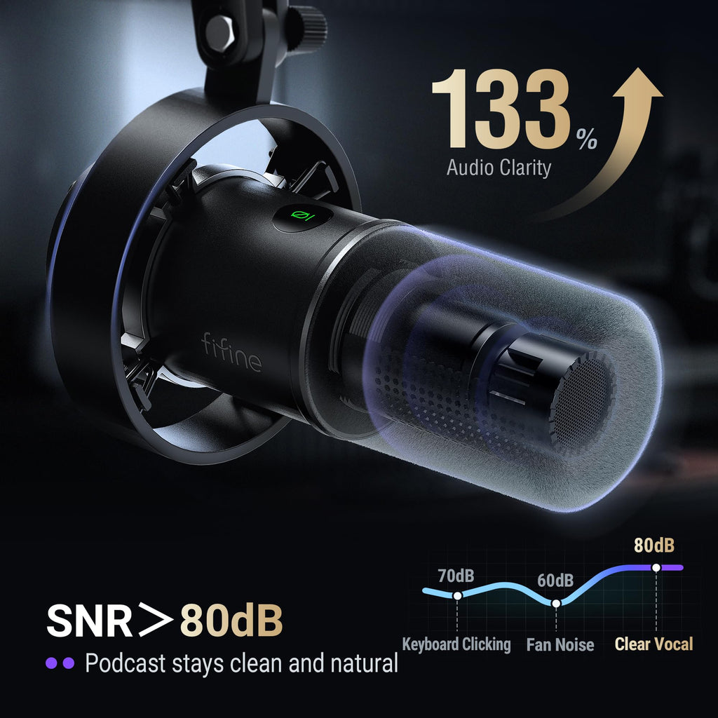 Dynamic XLR USB Microphone V629600
