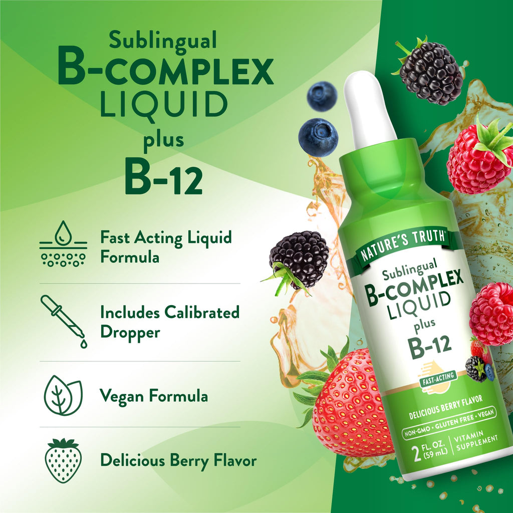Sublingual B Complex 2 Fluid Ounces P81881